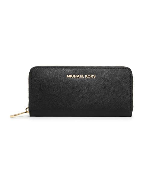 michael kors black continental wallet|michael kors wallet saffiano leather.